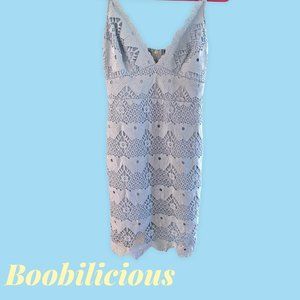 Size M Blue Midi Dress